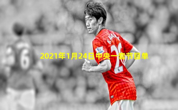 2021年1月24日中央一套节目单