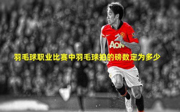 羽毛球职业比赛中羽毛球拍的磅数定为多少